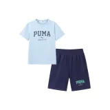 Синий топ, бирюзовый низ