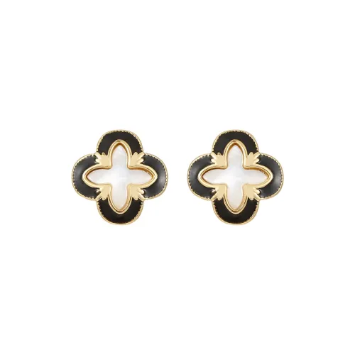 Серьги-гвоздики VIOLET из жемчужной раковины женские