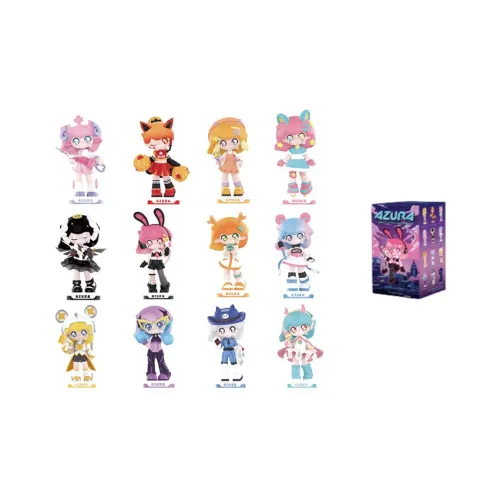 POP MART Azura Animal Competition Collection Слепые коробки Один Mystery Коробка Целая коробка 12 шт