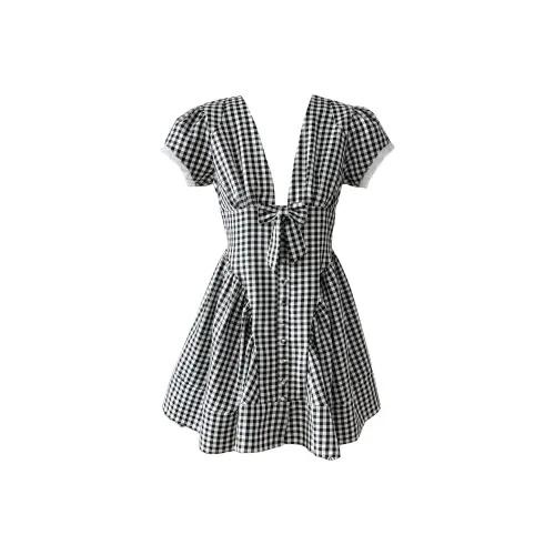 ONE PASS STUDIO Короткий рукав Платье Женское