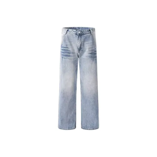 GEOGRE ALEX Синий Мужские Джинсы