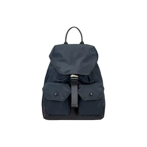 CALVIN KLEIN Полиэстер Рюкзак Унисекс Темно-синий