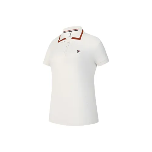 FILA Теннис Цапельно-белый Женские Поло