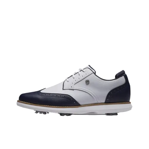 FOOTJOY Traditions Обувь для гольфа Низкий топ Белый Черный Женская