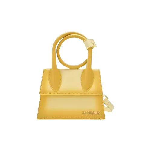 Jacquemus Le Chiquito Кожа Одно Плечо Сумка Женская Золотая