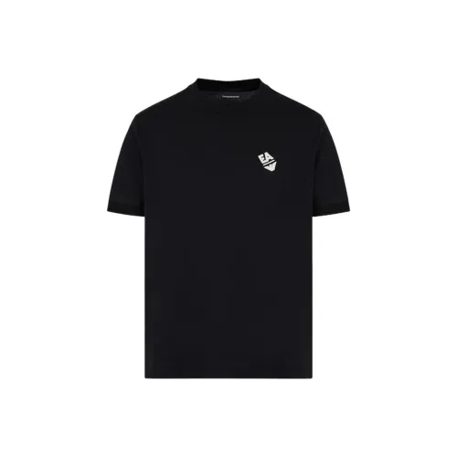 EMPORIO ARMANI EA Черные Мужские Рубашки