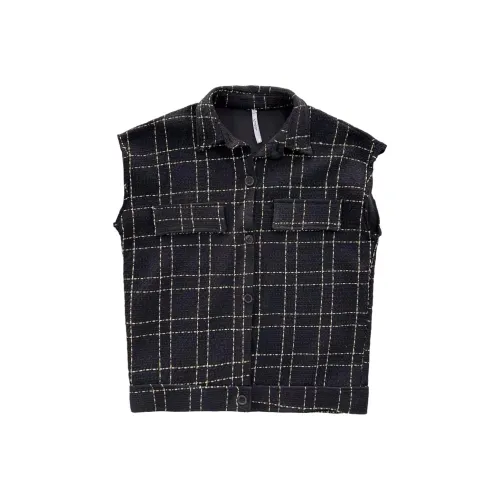 Yaoqi Черные Унисекс Жилеты