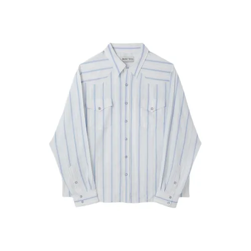 RECTO SS25 OVERSIZED STRIPE WESTERN SHIRT Men's