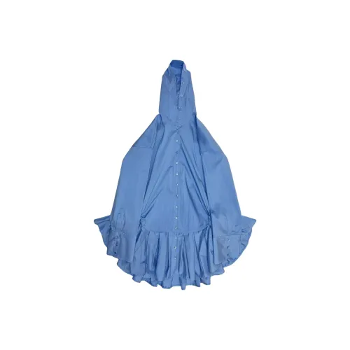 Avavav Blue Женские Длинные Рукава Платья