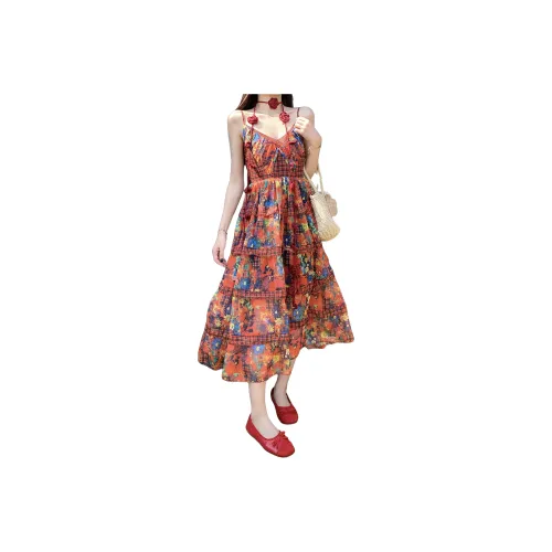 MORii Платье-комбинация Без ремня Женские Слиплатья