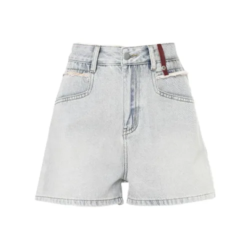 Белый медведь Джинсовые шорты Женские