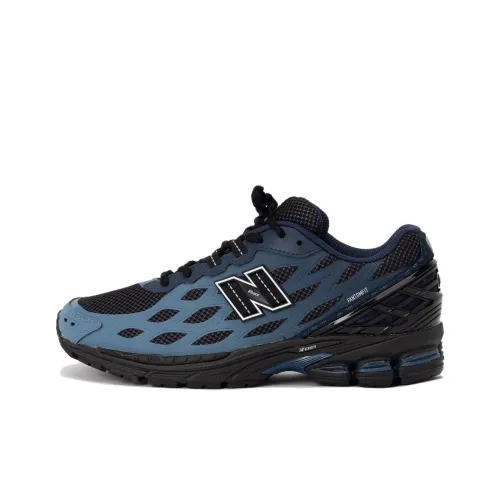 New Balance совместный бренд абразионностойкие низкие беговые кроссовки унисекс синий черный