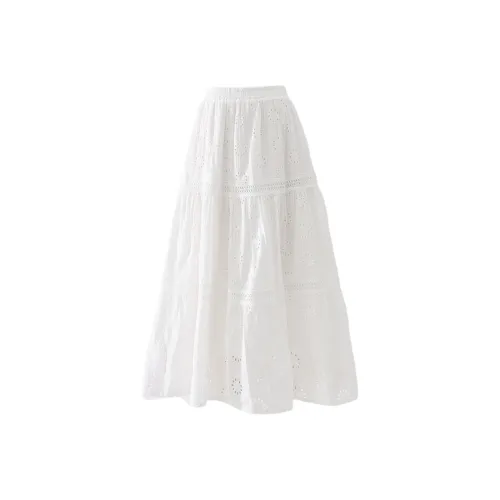 Wen Shan Повседневная Длинная Юбка Женская