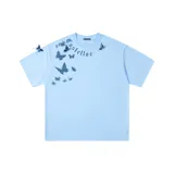 Светло-синий (Натуральная вышивка)