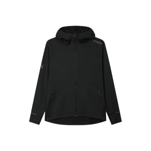 Spyder Collaboration Тренинг Черные Мужские Куртки