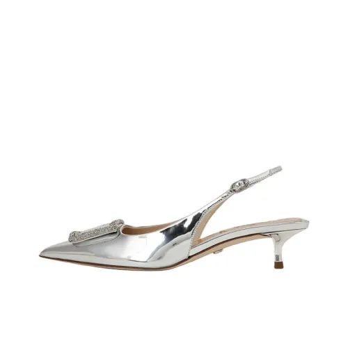 SAM EDELMAN Высокие каблуки Серебристые Женские