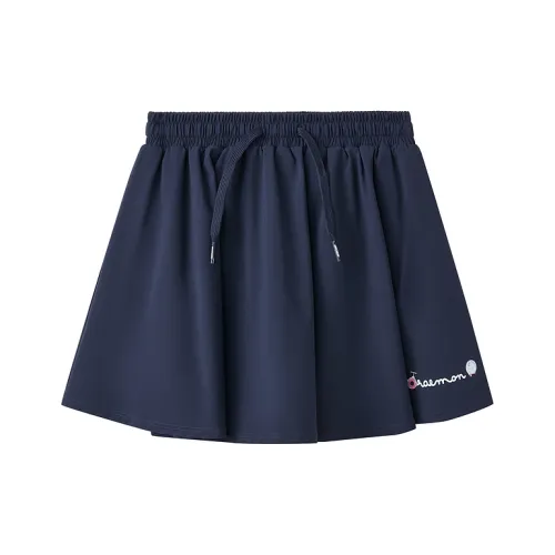 Skechers Kids Однотонный Letters Умеренный Юбка Лето Детский