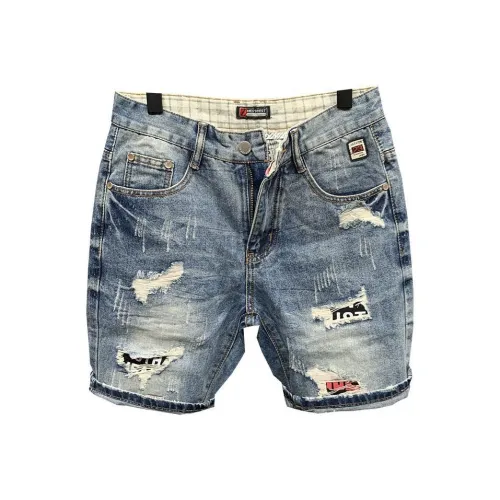 ZMHT Blue Unisex Джинсовые шорты