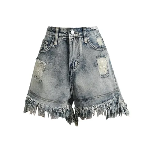 Белый медведь Джинсовые шорты Женские