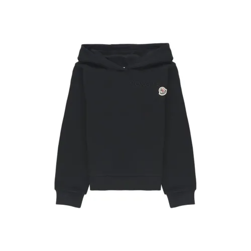 MONCLER Черные Толстовки для Детей