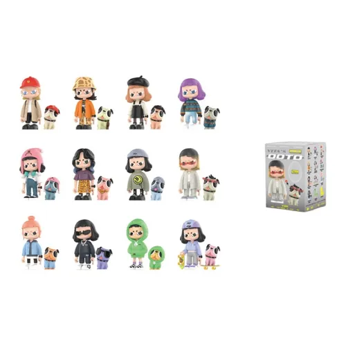 POP MART VITA Daily Wear Коллекция Слепые коробки Один Mystery Коробка Целая коробка 12 шт