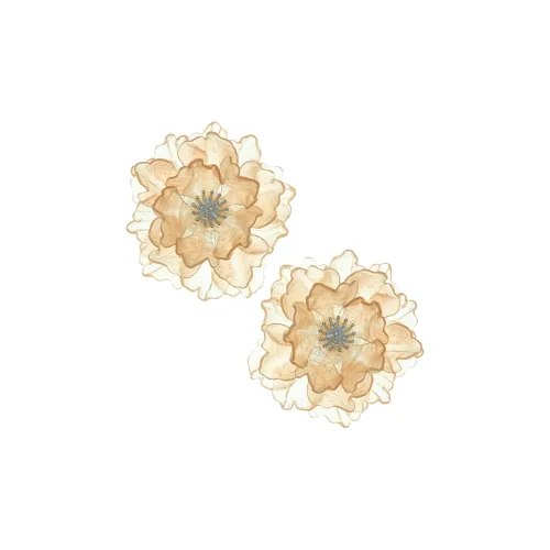 Fleeting Leather Коровья кожа Нижняя заколка On Серьги Унисекс