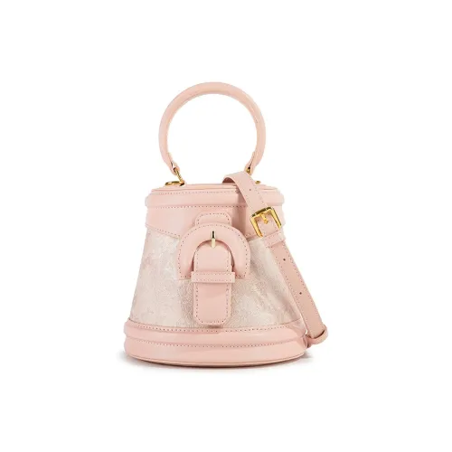 TAMATHA Полиуретан Синтетическая кожа Ведрообразная сумка Сумка Стандартная Женская Вышивка Пудра