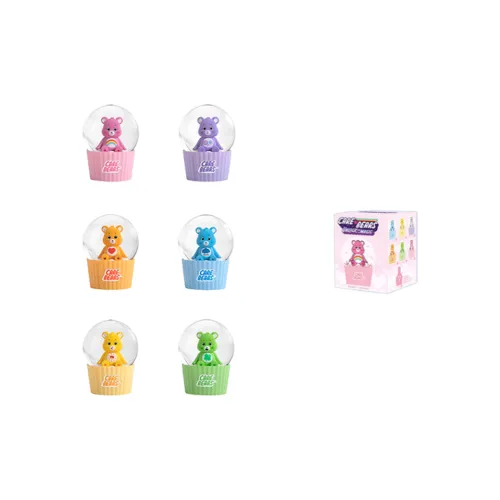 POP MART Heart Bear Коллекция Слепые коробки Один Mystery Коробка Целая коробка 6 шт