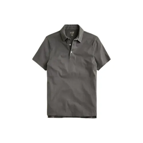 J.Crew Polo угольно-серого цвета для мужчин