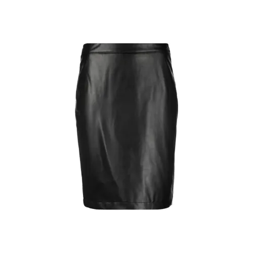 Michael Kors Черные Женские Повседневные Длинные Юбки