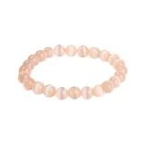 Светло-оранжевый браслет с бусинами (3 упаковки в одном стиле, случайные 2 упаковки)