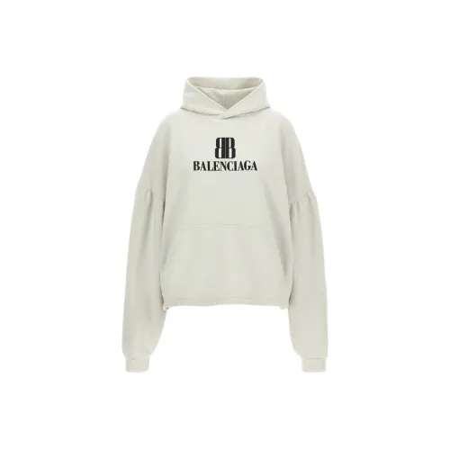 Balenciaga Толстовка Женская Серого цвета