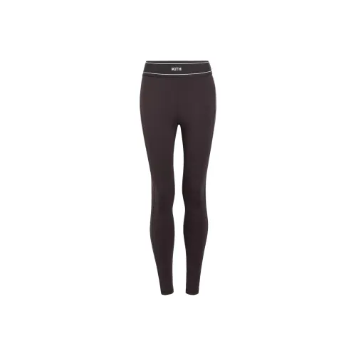 KITH Какао-коричневые Женские Леггинсы