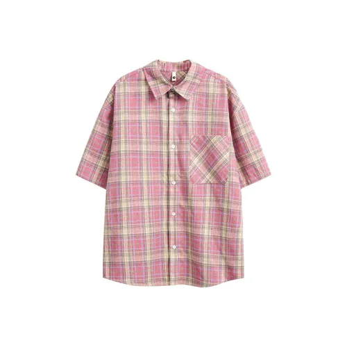 GOODHENLCE Розовая унисекс рубашка