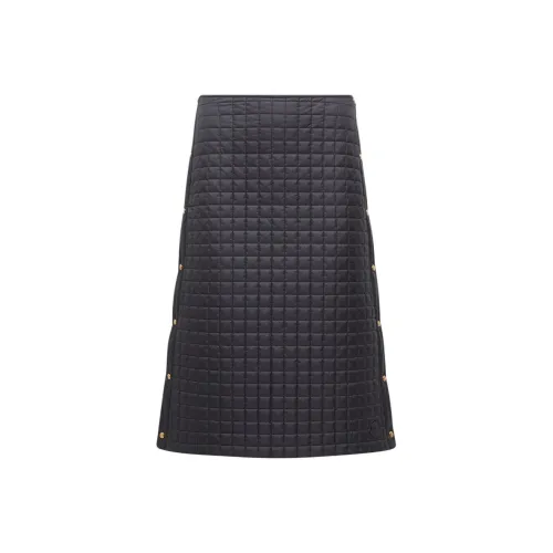 Moncler Повседневный Длинный Юбка Женские Черный