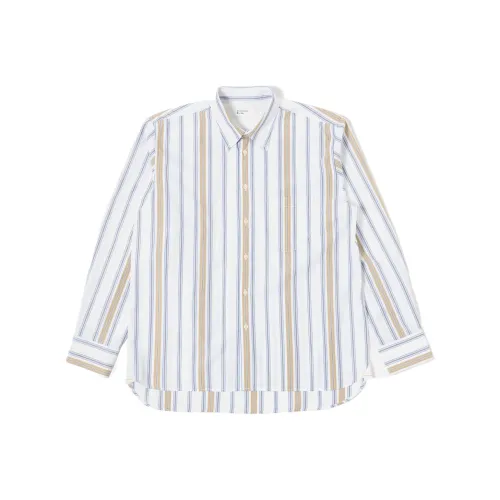 Universal Works Мужские Синие Рубашки