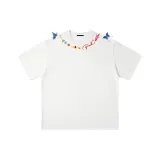 Белый с подлинной вышивкой