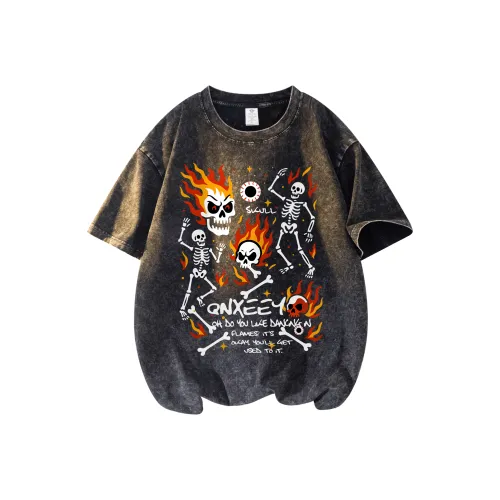 Qnxeey Унисекс Футболка