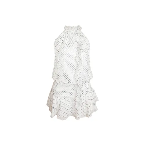 MTHE Личи-белый Платье Женские Платья без рукавов