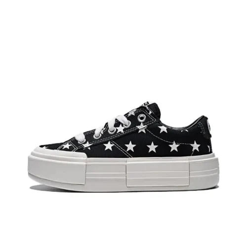 Converse Chuck Taylor SEASONAL Устойчивые к истиранию Низкие Кеды Женские Черные