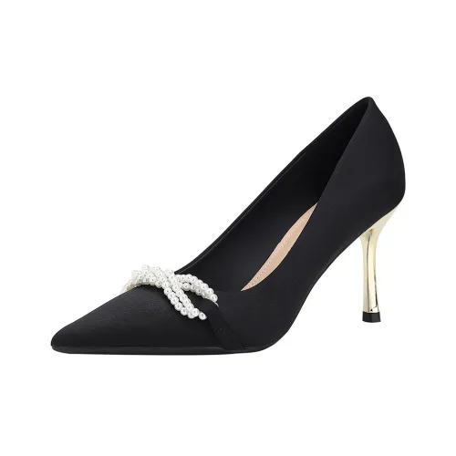 GOSO Узкий каблук Высокие каблуки Женские Черный