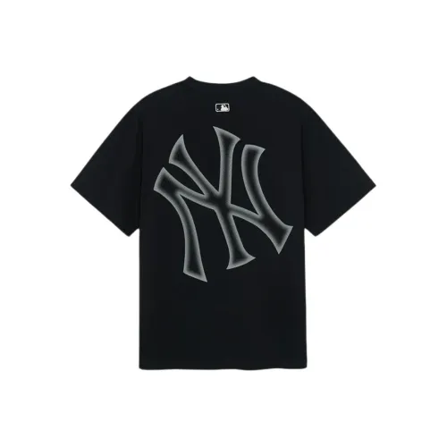 MLB Base Logo New York Yankees Basic Collection 25SS T-Shirt Unisex Black