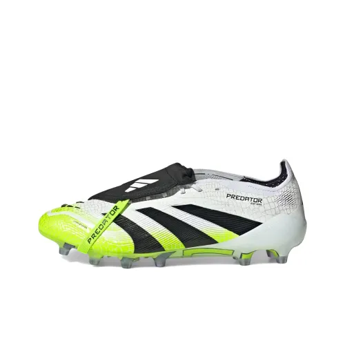 Adidas Predator Elite Аbrasion Resistant Футбольные бутсы Унисекс Белый Черный Зеленый