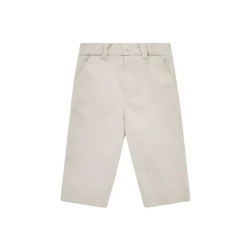 Moncler Брюки Хлопок Gabardine Брюки Светлый Бежевый Infant и Toddler