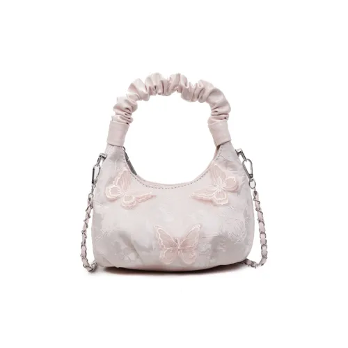 PINK·LAND Сумка через плечо Женская Розовая Белая