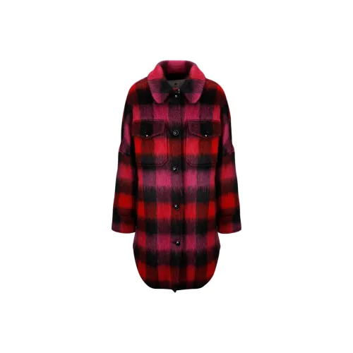 WOOLRICH Женское пальто красного цвета