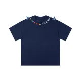 Темно-синий (Натуральная вышивка)