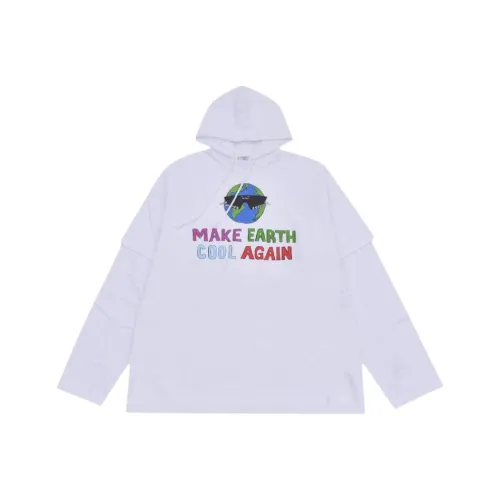Vetements Белый Мужской Свитшот