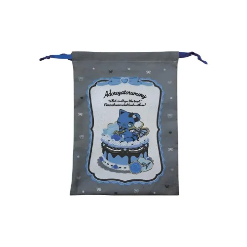 Sanrio Хлопок Путешествие Хранение Сумка Унисекс Серый и Синий