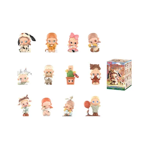POP MART Zsiga Permitted All of This Collection Слепые коробки Один Mystery Коробка Целая коробка 12 шт